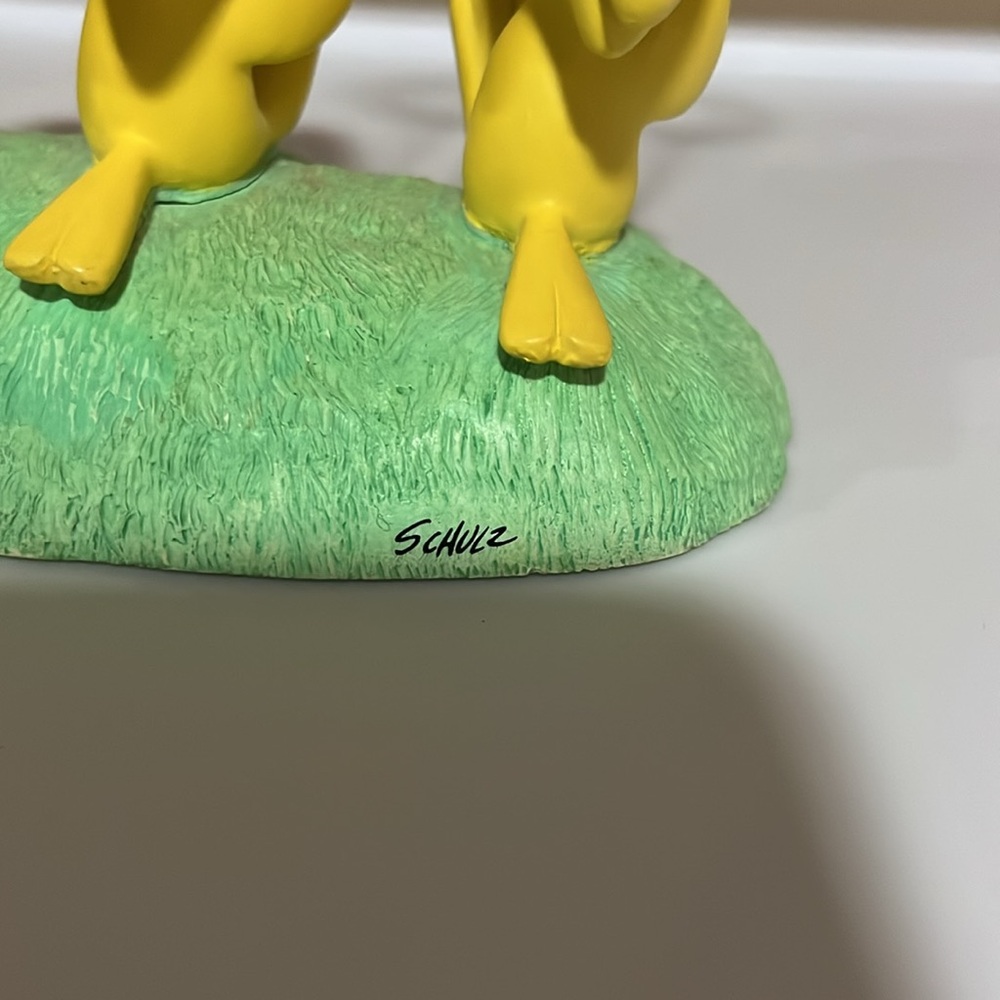 Yellow Cartoon Bird Photo/Note Holder on Green Base - Picture 4 of 4